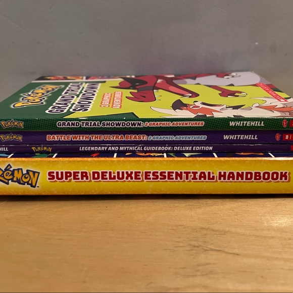 Pokemon deluxe guidebook/mythical handbook/graphic novel lot - Picture 10 of 13